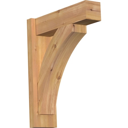 Thorton Block Smooth Outlooker, Western Red Cedar, 5 1/2W X 18D X 22H